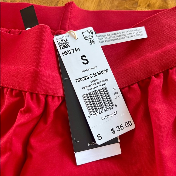 $25/pr or 2 for $40 for 2 Pair NWT Adidas TIRO 23 C M Adult Small Soccer Shorts - Picture 10 of 13